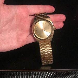 Gold Nixon watch